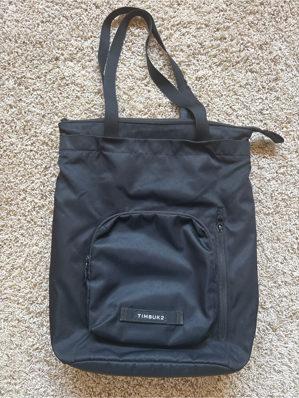 Timbuk2 Vapor Convertible Backpack Tote in Jet Black KDF21